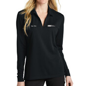 NKDC2105  Nike Ladies Dri-FIT Micro Pique 2.0 Long Sleeve Polo
