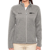 Devon & Jones Women's Bristol Full-Zip Sweater Fleece Jacket - DG793W